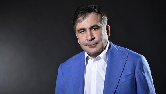 El expresidente georgiano Mikheil Saakashvili. (Foto: JOHN THYS / AFP)