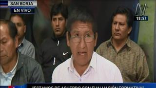 Dirigente de docentes de Cusco anunció que retomarán clases en plazos establecidos