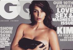 Kim Kardashian baja 32 kilos y lo celebra con atrevido semidesnudo