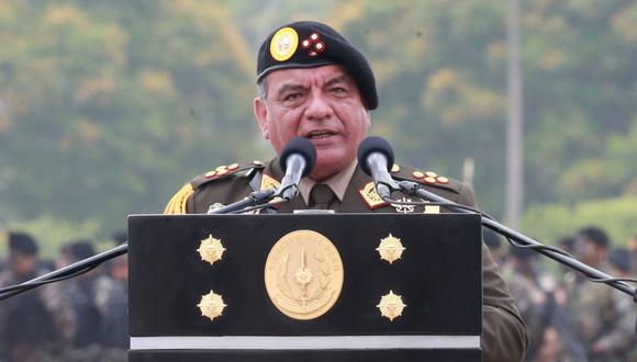 El general César Astudillo, jefe del Comando Conjunto de las FF.AA. es investigado por el caso 'gasolinazo'. (Andina)
