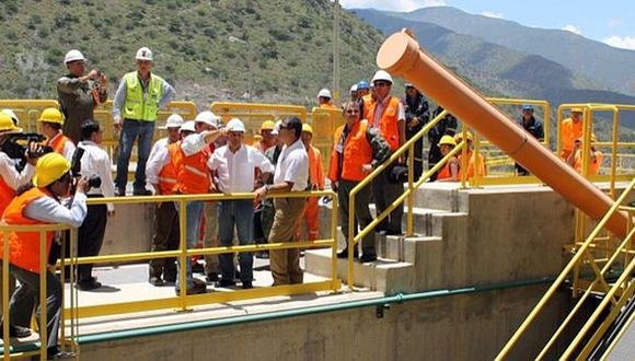 El Gobierno inauguró el proyecto de irrigación Olmos