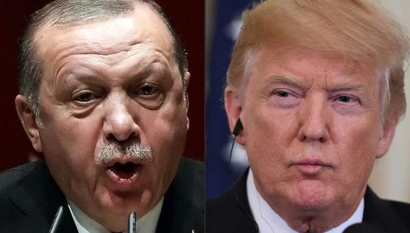 Trump advirtió que si el ejército turco atacaba a las fuerzas kurdas después de la retirada estadounidense de Siria, su país iba a "devastar a Turquía económicamente" (AFP).