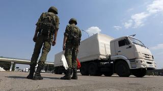 Convoy militar ruso ingresa a territorio ucraniano 