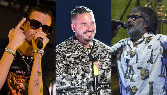 El Festival de la Cerveza tendrá a Danny Ocean (izquierda), J Balvin (centro) y Los Auténticos Decadentes (derecha) este domingo 14 de agosto. (Fotos: AFP)