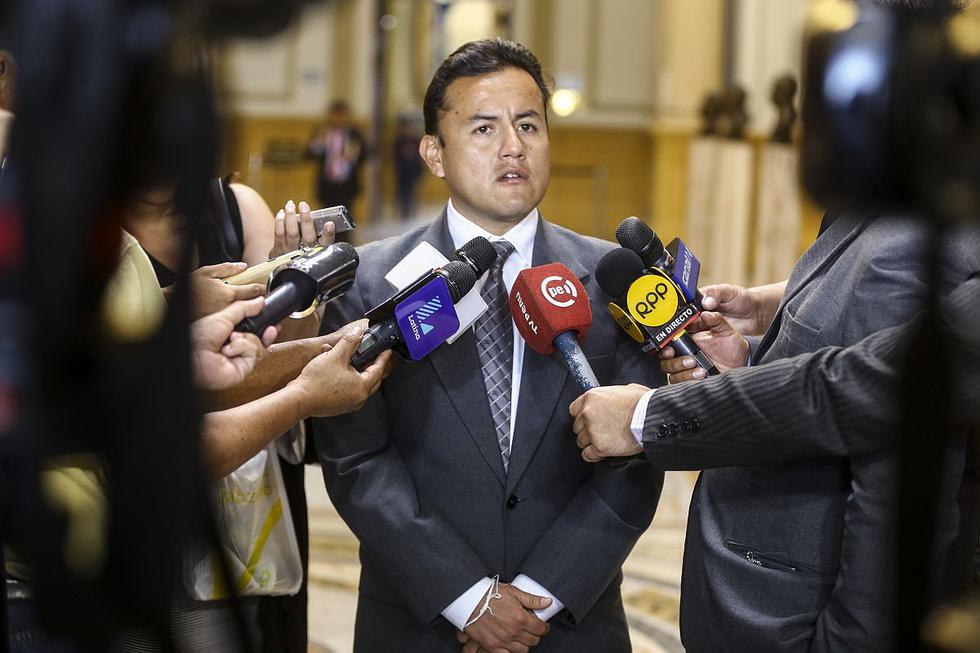 Richard Acuña votó a favor de la elección del nuevo integrante del TC. (Foto: Congreso)