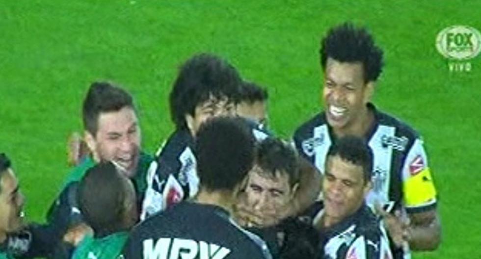 Santa Fe cae ante Atlético Mineiro por la Copa Libertadores. (Foto: Captura)