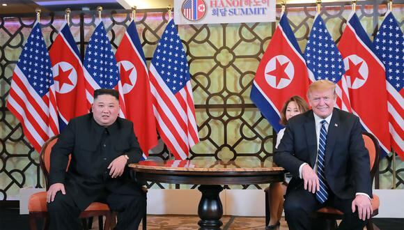 Donald Trump y Kim Jong-un enviaron 12 cartas desde 2018. Foto: Archivo de AFP