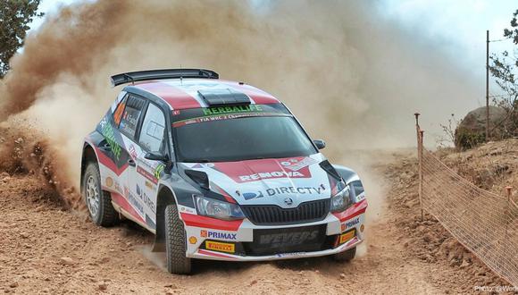 WRC: Nicolás Fuchs inició segundo el Rally de Italia