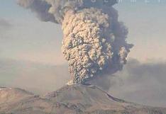 Volcán Sabancaya registró nueva explosión y lanzó columna de ceniza de 2.500 metros 