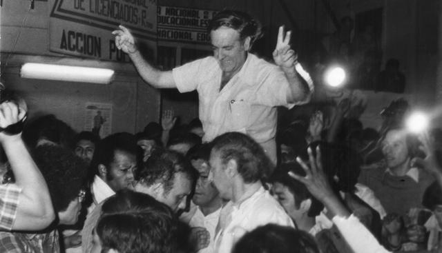 El Comercio informó así la victoria de Eduardo Orrego Villacorta, de Acción Popular, en el proceso electoral de 1980. Se impuso sobre Alfonso Barrantes que quedó en segundo lugar. (Foto: Archivo El Comercio)