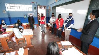 Ayacucho: Ministerio de Cultura supervisó inicio de clases presenciales en colegio Inca Pachacútec