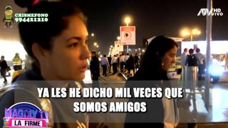 Tilsa Lozano sobre viaje con Jackson Mora: “Solo somos amigos”  | VIDEO
