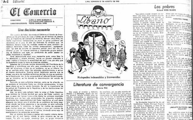 Nobel Octavio Paz reflexionó sobre la literatura en El Comercio - 2