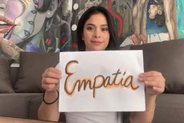 La actriz y conductora Maricarmen Marín también participó de esta iniciativa. (Foto: AMÉN Rock Perú)