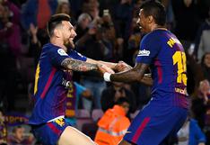 Paulinho consideró un "privilegio" jugar con Lionel Messi en el FC Barcelona
