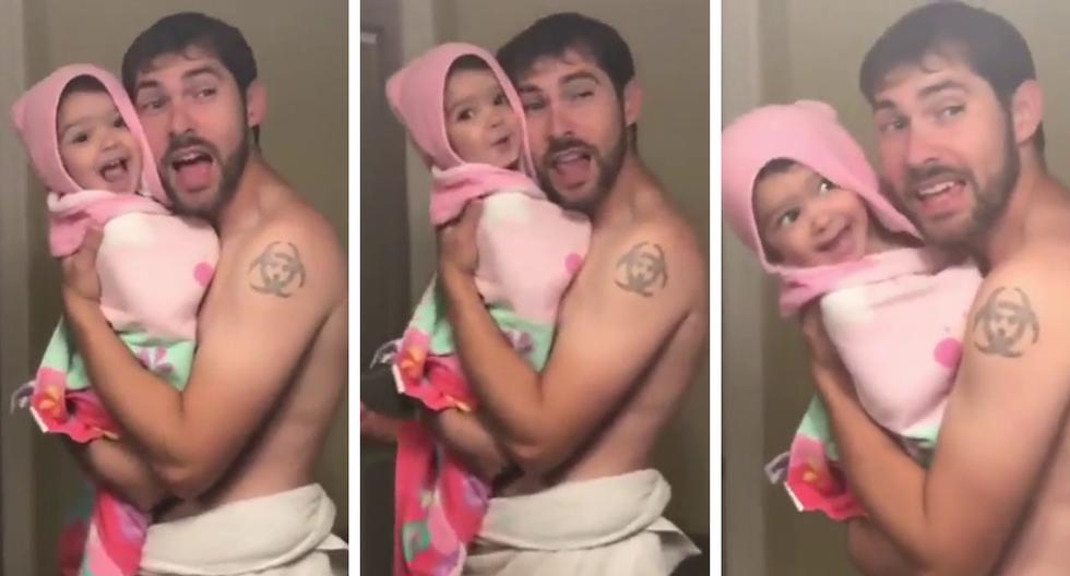 Padre E Hija Cantan Frente Al Espejo Al Ritmo De Maroon 5 Y Conquistan Instagram Virales Mag