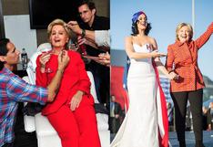 Instagram: Katy Perry se disfraza de forma exacta como Hillary Clinton