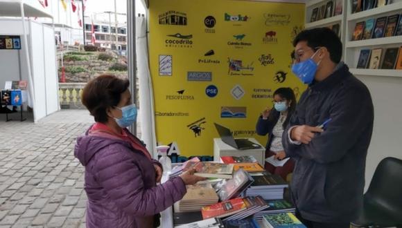 Se llevan a cabo cuatro ferias de libros en diferentes distritos de la capital. (Foto: Ministerio de Cultura)