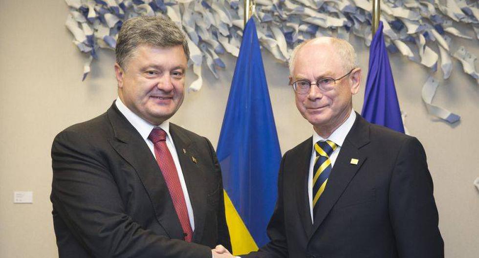Petro Poroshenko se reunió con los líderes de la UE. (Foto: European Council/Flickr)