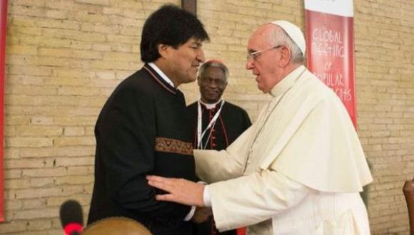 Papa Francisco visitará Bolivia en el 2015, anunció Evo Morales