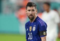 Lionel Messi confirmó que Qatar 2022 será su último Mundial