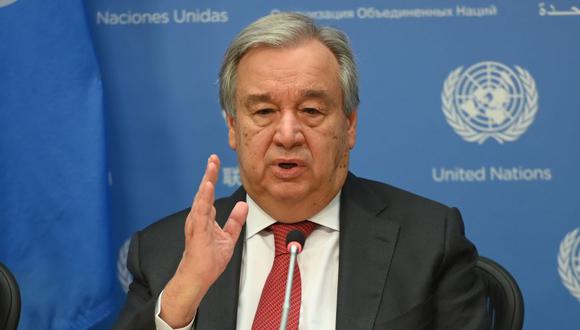 La pandemia del coronavirus es “una crisis humana que se está convirtiendo con rapidez en una crisis de derechos humanos”, afirmó el secretario general de la ONU, António Guterres. (Foto: Angela Weiss / AFP)