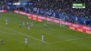 Juventus vs. Lazio: Cristiano Ronaldo remató y Paulo Dybala aprovechó el rebote para el 1-1 | VIDEO