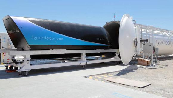 Se suponía que el Hyperloop One superaría los 1,000 km/h en velocidad.