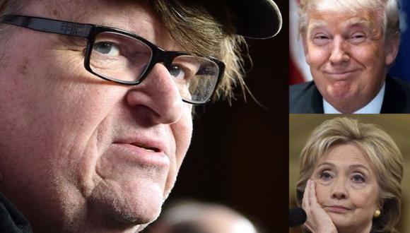 Trump le ganó debate a Clinton, afirma Michael Moore