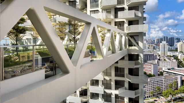 Sky Habitat: conoce este impresionante edificio en Singapur - 3