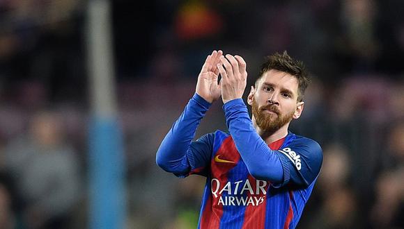 La "Cadena Ser" reveló la nueva cláusula que tendrá Lionel Messi en el Barcelona. La anterior cifra era de 250 millones de euros. (Foto: AFP)