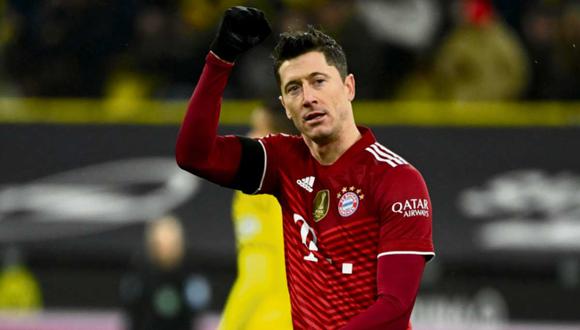 Robert Lewandowski fue segundo en la premiación del Balón de Oro | Foto: AFP.