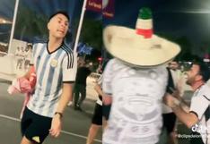Fanáticos mexicanos se burlan de los hinchas argentinos: “Pechos fríos”