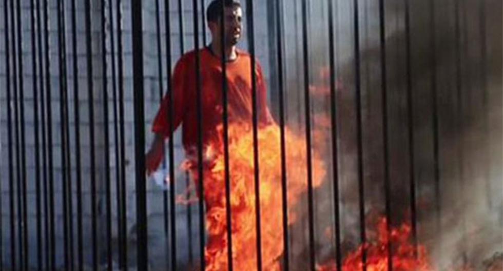Estado Islámico quemó vivo a Muaz Kasasbeh, algo que el Corán prohíbe. (Foto: ISIS)