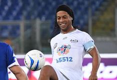 YouTube: Ronaldinho se lució con su pase imposible en Partido por la Paz