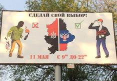 Ucrania: Gobierno advierte a rebeldes que votar por el autogobierno sería "catastrófico"