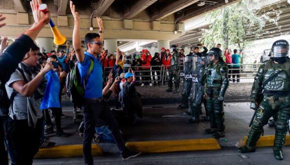 El gobierno movilizó un dispositivo policial y militar en distintos puntos del país. (Foto: Getty Images, vía BBC Mundo).