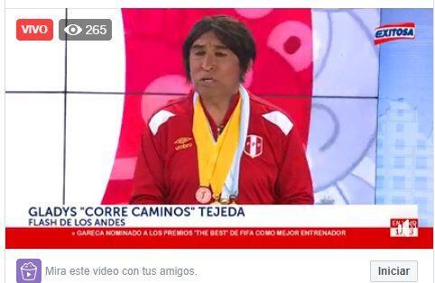 Imitador Fernando Armas ha sido criticado por la imitación a la medallista Gladys Tejeda. (Imagen: Facebook)