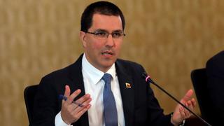 Estados Unidos impone sanciones al canciller venezolano Jorge Arreaza