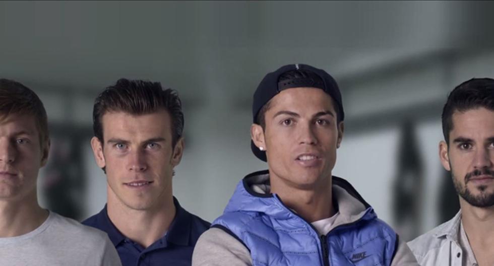 Jugadores y técnico del Real Madrid protagonizan divertido spot. (Foto: Internet)