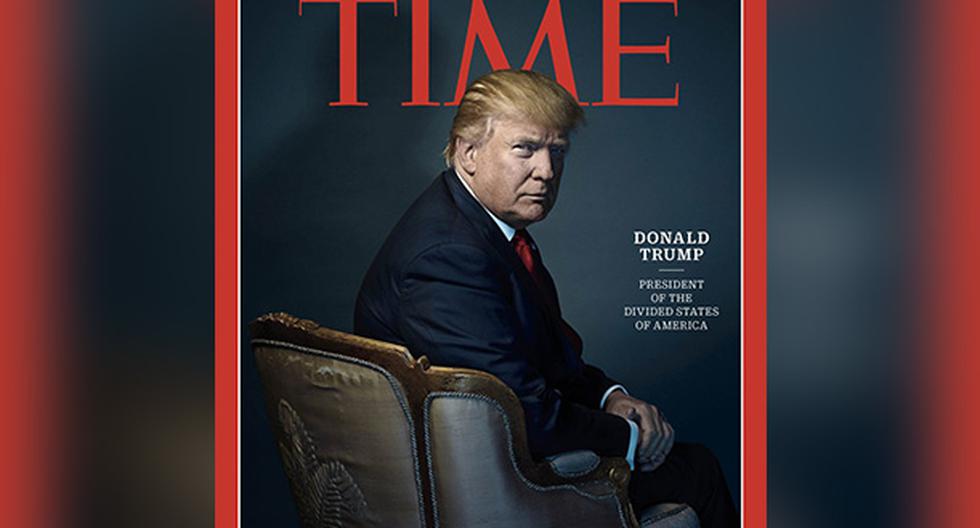 Donald Trump, elegido como persona del año 2016 por la revista Time. (Foto: Twitter)