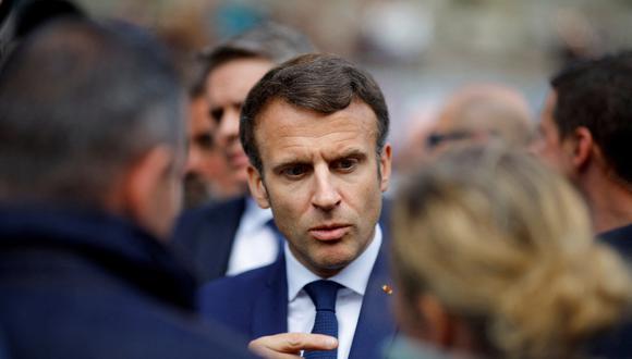 El presidente de Francia, Emmanuel Macron. REUTERS