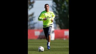 Cristiano Ronaldo regresó a los entrenamientos del Real Madrid