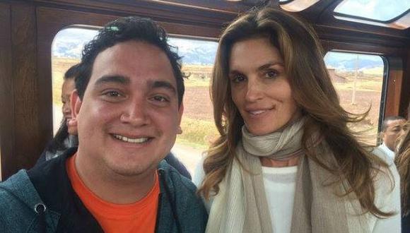 Cindy Crawford llegó al Perú para conocer Machu Picchu