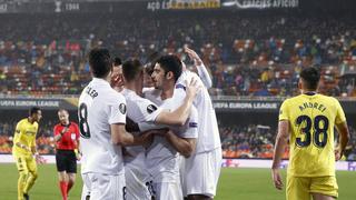 Valencia venció 2-0 al Villarreal y clasificó a las semifinales de la Europa League | VIDEO