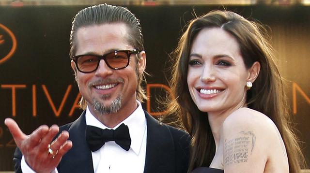 Brad Pitt y Angelina Jolie. (Foto: Agencia)