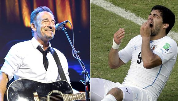 Bruce Springsteen también opinó de la mordida de Luis Suárez