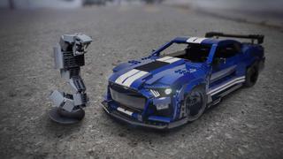 Fanático de Lego crea un Ford Mustang Shelby GT500 | FOTOS