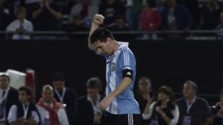 'Dios' le pide a Lionel Messi que no renuncie en emotivo video