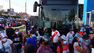 Metropolitano: terminal Naranjal y estación Izaguirre son cerrados temporalmente por protesta